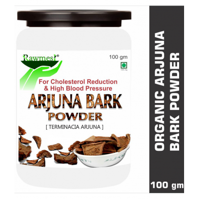 rawmest 100% Natural Arjuna (Terminalia arjuna ) Powder 300 gm Pack of 3
