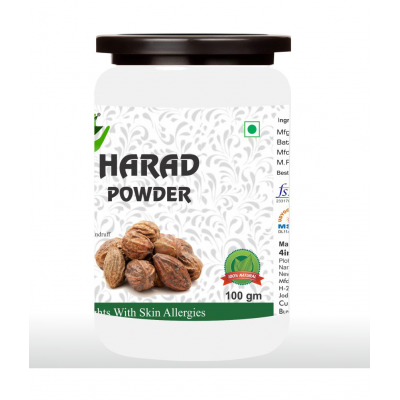 rawmest 100% Natural Harad For Hair Problems Powder 200 gm Pack Of 2