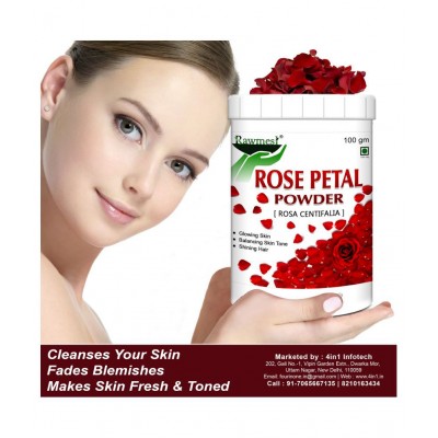 rawmest 100% Natural Rose Petals Powder 500 gm Pack Of 5
