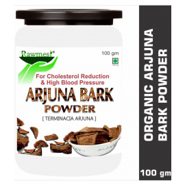 rawmest 100% Organic Arjuna (Terminalia arjuna) Powder 100 gm Pack Of 1 rawmest 100% Organic Arjuna (Terminalia arjuna) Powder 100 gm Pack Of 1