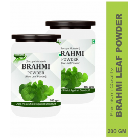 rawmest 100% Pure Brahmi Leaves For Healthy Hair Powder 200 gm Pack Of 2