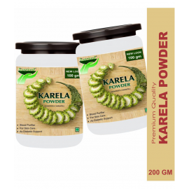 rawmest 100% Pure Karela Powder 200 gm Pack Of 2