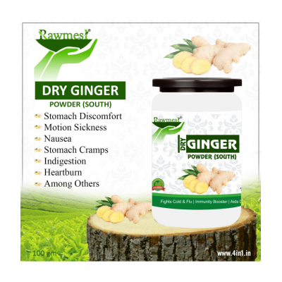 rawmest Adrak/ Saunth/ Sukha Adrak/ Dry Ginger Powder 300 gm Pack of 3