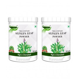 rawmest Alfalfa Leaf Powder 200 gm Pack Of 2