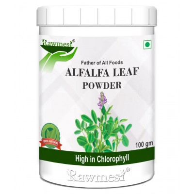 rawmest Alfalfa Leaf Powder 300 gm Pack of 3