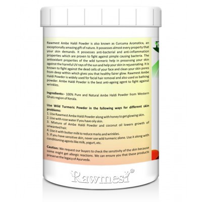 rawmest Ambe haldi Powder 400 gm Pack Of 4