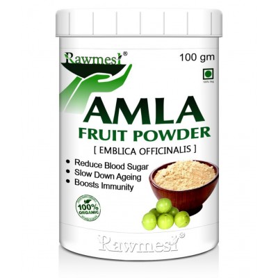 rawmest Amla Powder Permanent Hair Color Powder 100 gm Pack Of 2