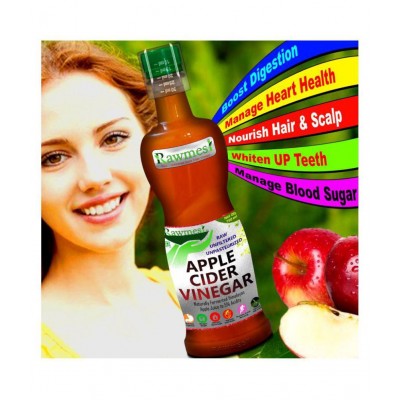 rawmest Apple Cider Vinegar for Healthy Digestion 750 ml Unflavoured