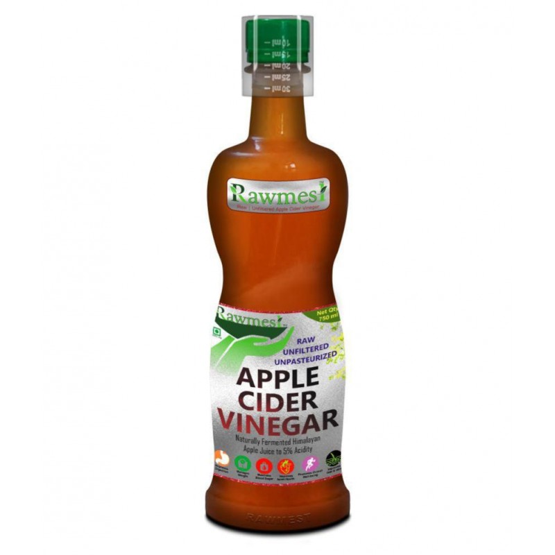 rawmest Apple Cider Vinegar for Healthy Digestion 750 ml Unflavoured