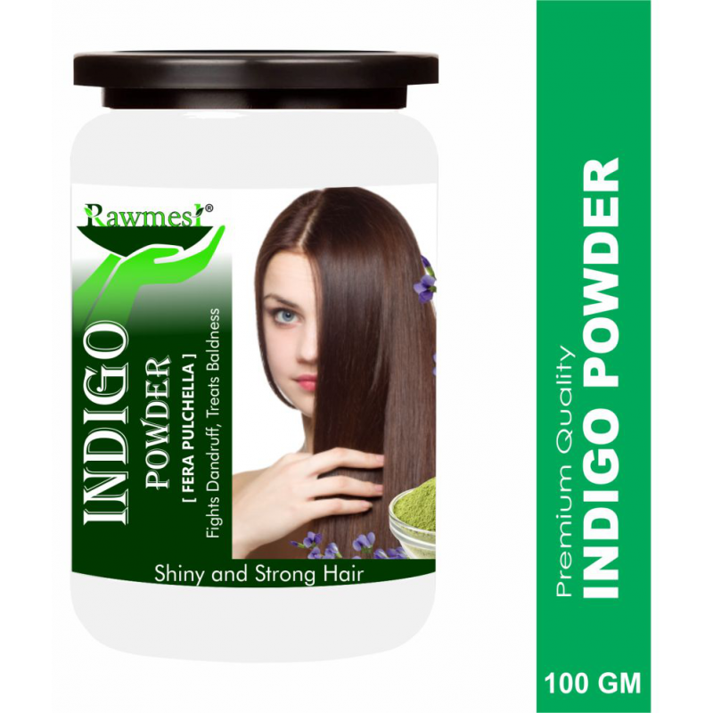 rawmest Ayurvedic Indigo (indigofera Tinctoria) Powder 100 gm Pack Of 1
