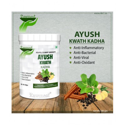 rawmest Ayush Kwath Kadha Powder 100 gm Pack Of 2