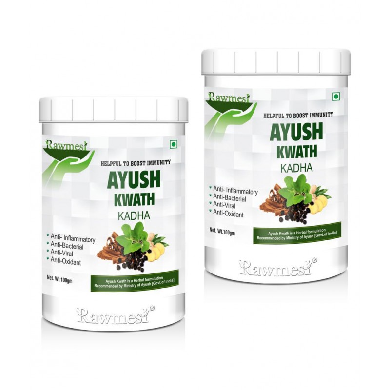 rawmest Ayush Kwath Kadha Powder 100 gm Pack Of 2