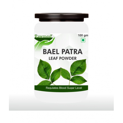 rawmest Bael Patra Leaf For Respiratory Issues Powder 200 gm Pack Of 2