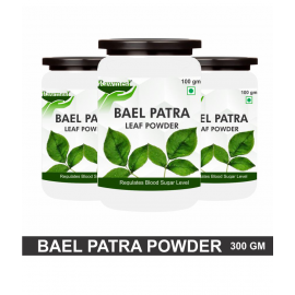 rawmest Bael Patra Leaf For Respiratory Issues Powder 300 gm Pack of 3