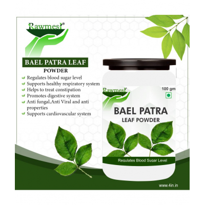 rawmest Bael Patra Leaves For Blood Purifier Powder 200 gm Pack Of 2