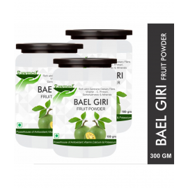 rawmest Baelgiri | Bel Fruit | Bael Phal | Fruit Powder 300 gm Pack of 3