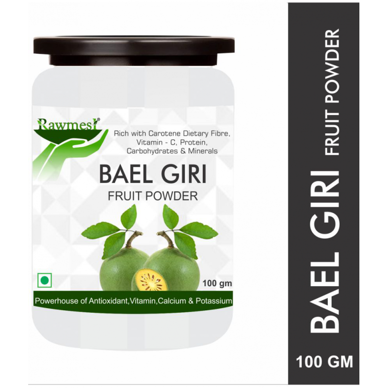 rawmest Baelgiri Fruit | Bael Phal | Belgiri | Powder 100 gm Pack Of 1