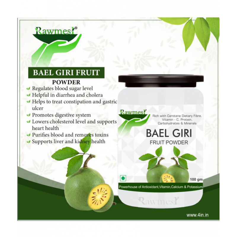 rawmest Bel Giri | Bael Giri Fruit | Bael Phal Powder 100 gm Pack Of 1