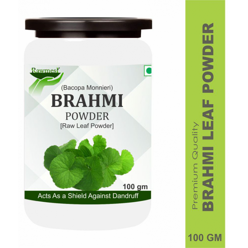 rawmest Brahmi Leaves For Hair & Skin Care Powder 100 gm Pack Of 1