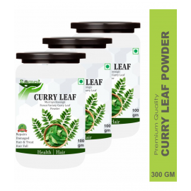 rawmest Curry Leaf For Health, Hair & Skin Care Powder 300 gm Pack of 3 rawmest Curry Leaf For Health, Hair & Skin Care Powder 300 gm Pack of 3