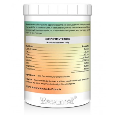 rawmest Dalchini Powder 300 gm Cinnamon Pack of 3