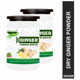 rawmest Dry Ginger/ Adrak / Saunth/ Sukha Adrak Powder 200 gm Pack Of 2 rawmest Dry Ginger/ Adrak / Saunth/ Sukha Adrak Powder 200 gm Pack Of 2