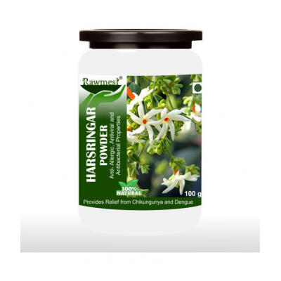 rawmest Harshringar/ Parijat/ Night Jasmine Leaf Powder 200 gm Pack Of 2