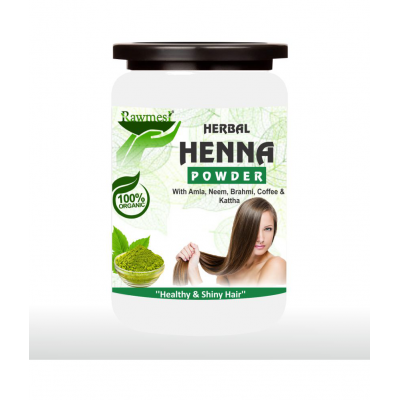 rawmest Henna (Amla, Neem, Coffee & Katha) Hair Powder 300 gm Pack of 3