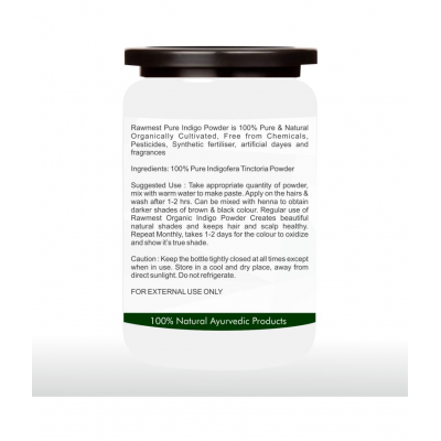 rawmest Herbal Indigo (indigofera Tinctoria)Hair Powder 300 gm Pack of 3