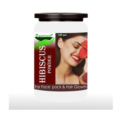 rawmest Hibiscus For Pack & Hair Growth Powder 500 gm Pack Of 5