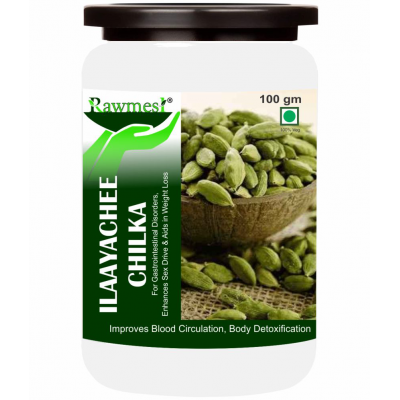rawmest Ilaayachee Chhilka | Green Cardamom Peel Powder 100 gm Pack Of 1