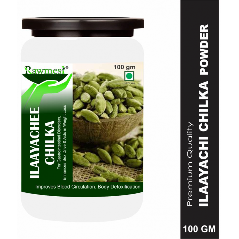 rawmest Ilaayachee Chhilka | Green Cardamom Peel Powder 100 gm Pack Of 1