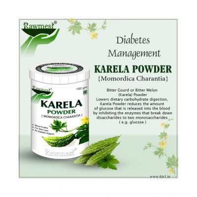 rawmest Karela Powder 200 gm Pack Of 2