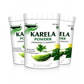 rawmest Karela Powder 300 gm Pack of 3