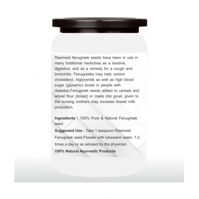 rawmest Methi Dan, Fenugreek Seeds, Methi Powder 500 gm Pack Of 5