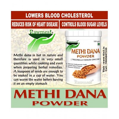 rawmest Methi Dana Powder | FenuaGreek Powder Powder 1 gm