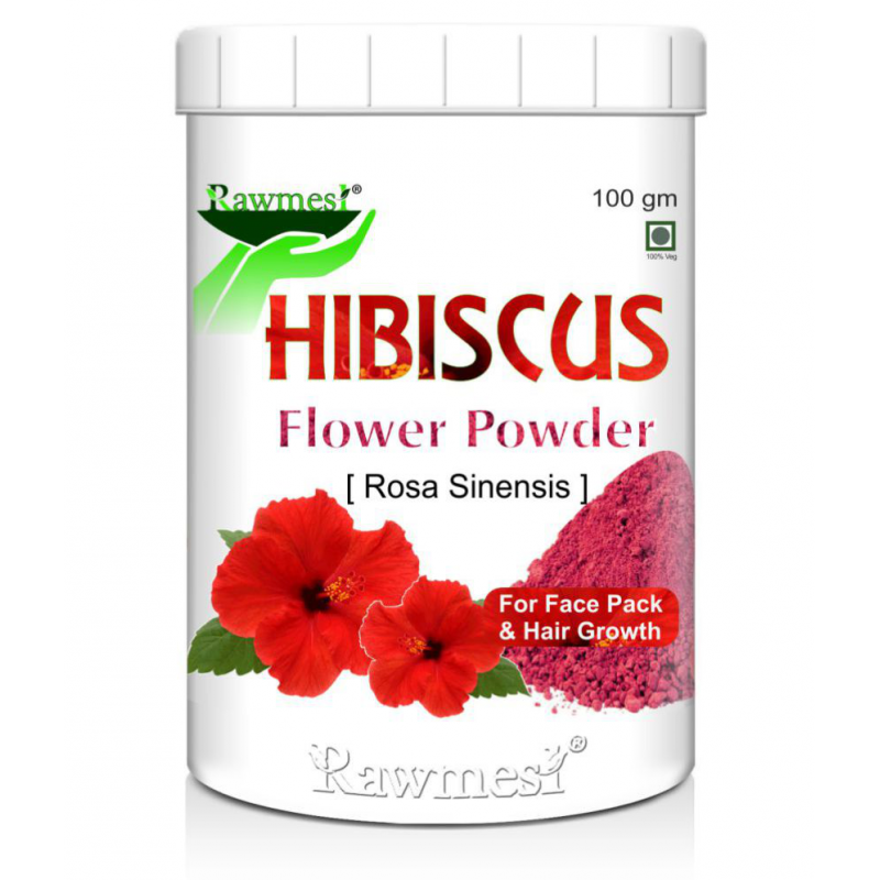 rawmest Organic Hibiscus Powder 100 gm Pack Of 1