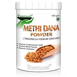rawmest Pure Organic Methi Dana Powder 100 gm Pack Of 1
