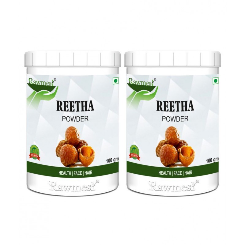rawmest Reetha Powder 200 gm Pack Of 2