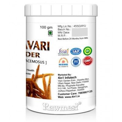 rawmest Shatavri Powder 400 gm