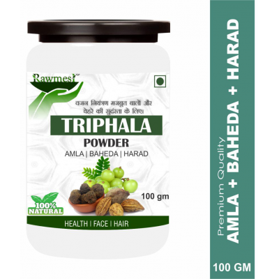 rawmest Triphala ( Amla, Baheda, Harad) For Skin Powder 500 gm