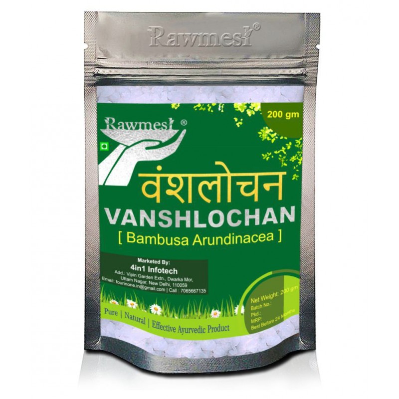 rawmest Vanslochan| Bambusa | Tabaasheer Paste 200 gm Pack Of 1