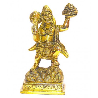 rudradivine Hanuman Brass Idol