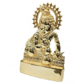 rudradivine Krishna Brass Idol