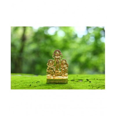 rudradivine Lakshmi Ganesha Saraswati Brass Idol