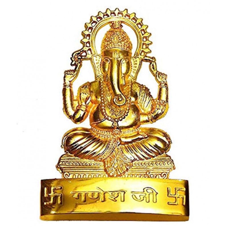 rudradivine Lord Ganesha Brass Idol