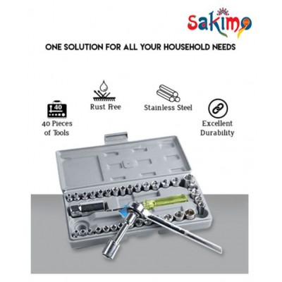 sakimo Socket Set More than 15 Pc