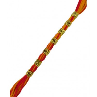 thriftkart Single Rakhi Multicolour Moli Thred Bracelet Rakhi For Men