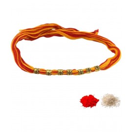 thriftkart Single Rakhi Multicolour Moli Thred Bracelet Rakhi For Men