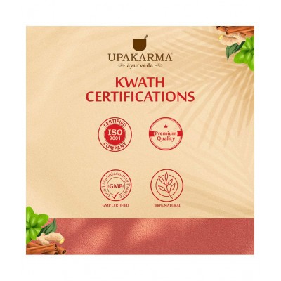 upakarma ayurveda Ayush Kwath Powder to Boost Immunity Liquid 125 gm Pack Of 1
